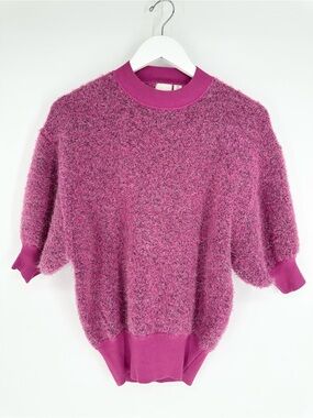 Anthropologie Violetta Tinsel Sweater by Maeve